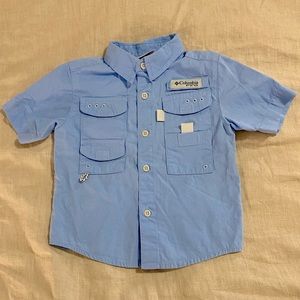 Columbia PFG Button Down Fishing Shirt
